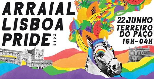 2º Cartaz Arraial Lisboa Pride 2019