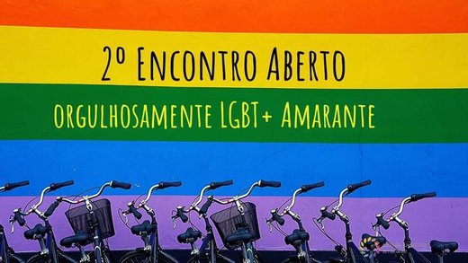 Cartaz 2º Encontro Aberto| Vem organizar o Orgulho LGBT+ Amarante 22 Fevereiro 2020
