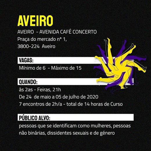 Cartaz 3 Curso de Teatro Livre e Feminista Feminismos Sobre Rodas Porto e Aveiro 2021