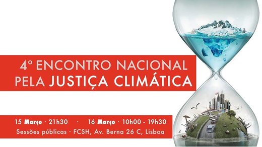 Cartaz 4º Encontro Nacional pela Justiça Climática 2019