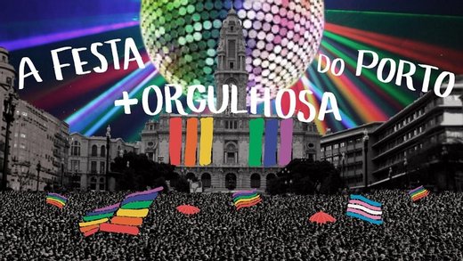 Cartaz A Festa Mais Orgulhosa do Porto 6 Julho 2019