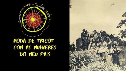 Cartaz Amarante::Roda de Tricot com as Mulheres do meu País 9 Novembro 2019