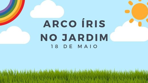 Cartaz Arco-Íris no Jardim 18 Maio 2019 Lisboa