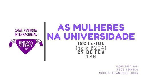 Cartaz As Mulheres na Universidade 2019-02-27