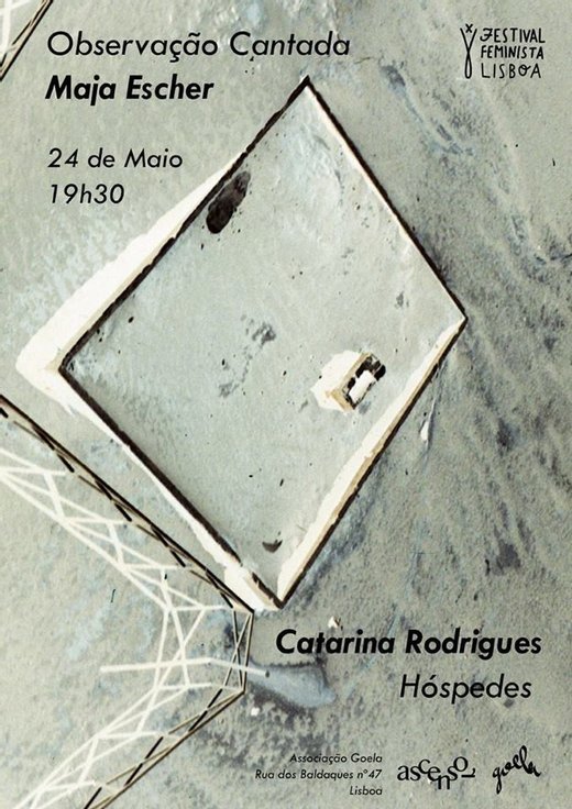 Cartaz Canto, Dança e Poesia 24 Maio 2019 Festival Feminista de Lisboa