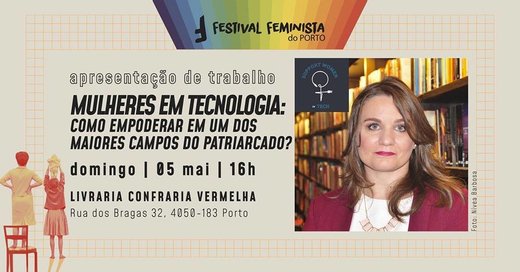 Cartaz Como empoderar em um dos maiores campos do patriarcado? 5 MAio 2019 Festival Feminista do Porto