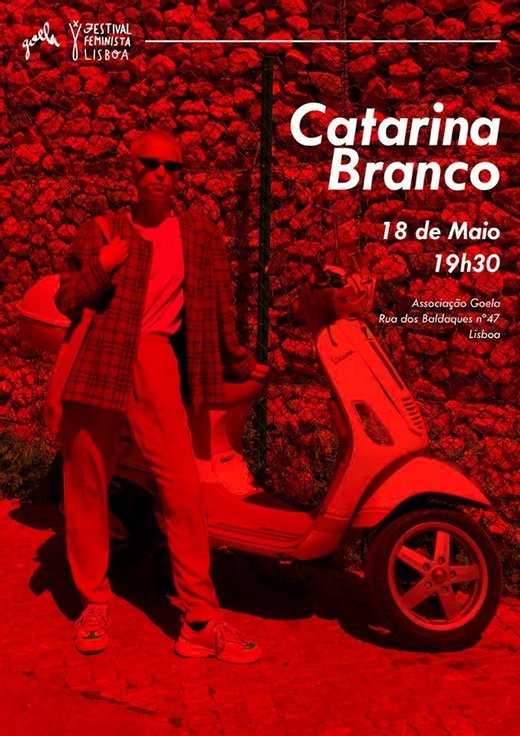 Cartaz Concerto - Catarina Branco 18 Maio 2019 Festival Feminista de Lisboa