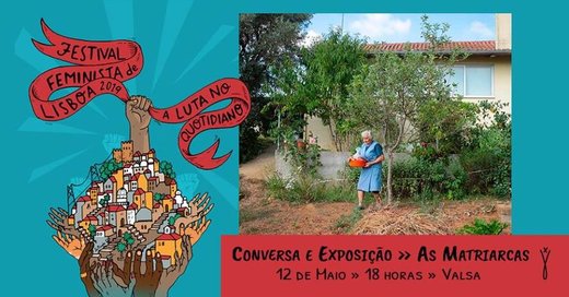 Cartaz Exposição - "As Matriarcas" 12 Maio 2019 Festival Fesminista de Lisboa