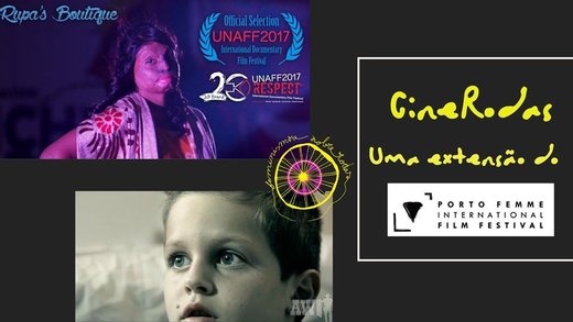Cartaz Extensão do Porto Femme:: CineRodas Ovar 15 Novembro 2019 Feminismo sobre rodas