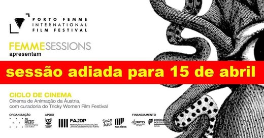 Cartaz FEMME Sessions #26 | Maus Hábitos 18 Março 2020 PORTO FEMME - International Film Festival‎ Porto Sessão Adiada para 15 de abril