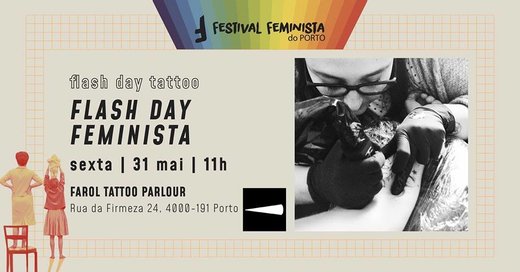 Cartaz Flash Day Feminista 31 Maio 2019 Festival Feminista do Porto