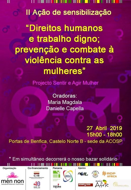 Cartaz II Ação de sensibilização 27 Abril 2019 Lisboa