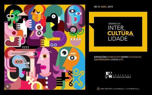 Cartaz Interculturalidade na Rua: principais desafios de intervenção 10 Abril 2019 Porto