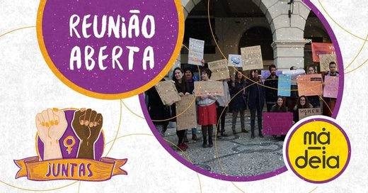 Cartaz Juntas - Reunião Aberta 20 Março 2019 Aveiro