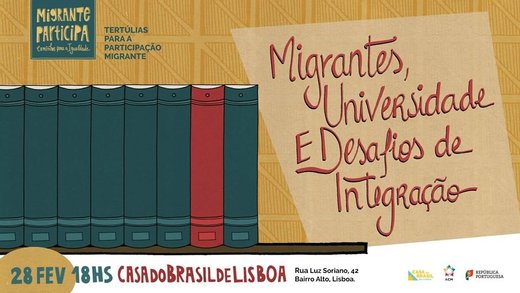 Cartaz Migrante Participa: Caminhos Para a Igualdade 2019-02-28