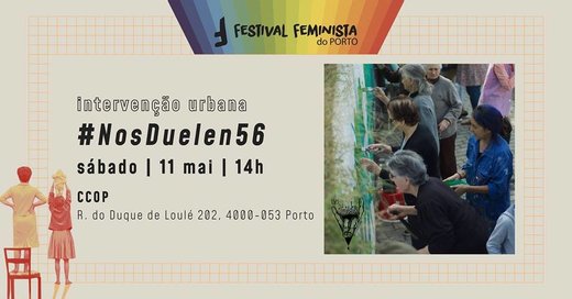 Cartaz NosDuelen56 11 Maio 2019 Festival Feminista do Porto