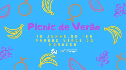 Cartaz Núcleo lgbti Coimbra picnic de verão 16 Junho 2019 Coimbra