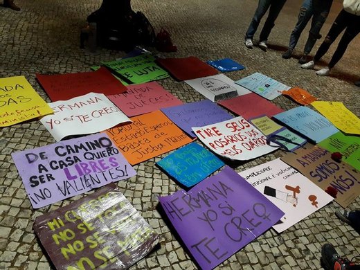 Cartaz Oficinas de Cartazes para a Marcha 8M 2019-03-07 Coimbra