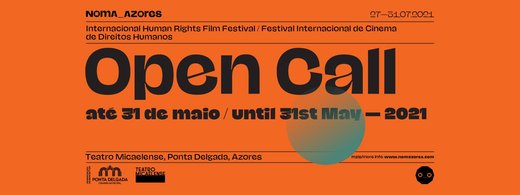 Cartaz Open Call até 31 de maio 2021 Noma Azores