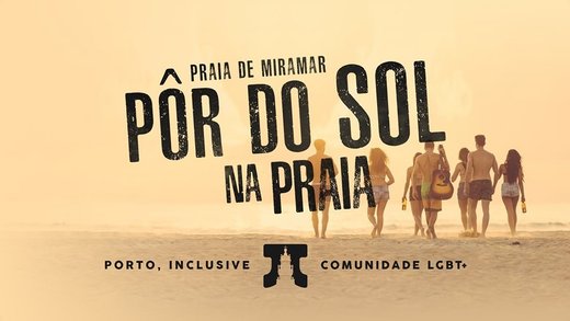 Cartaz Pôr-do-Sol na Praia 10 Agosto 2019 Porto