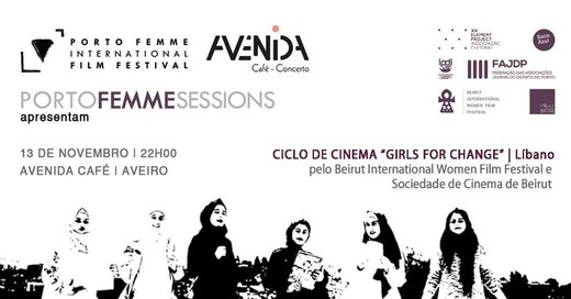Cartaz PORTO FEMME Sessions #7 | Avenida Café Concerto - Aveiro 13 Novembro 2019