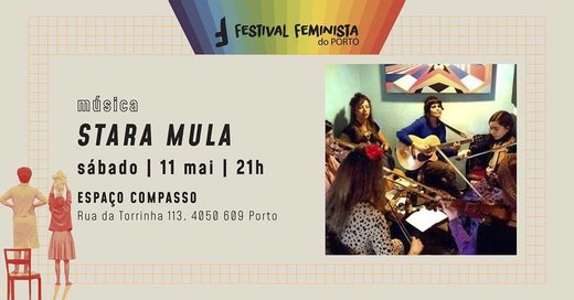 Cartaz Stara Mula 11 Maio 2019 Festival Feminista do Porto