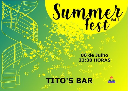 Cartaz Summer Fest vol I 6 Julho 2019 LGBTI Viseu