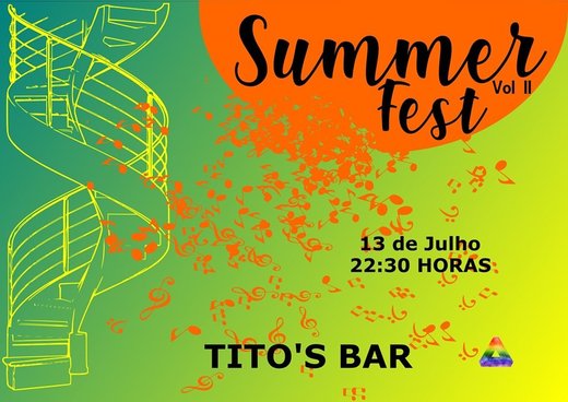 Cartaz Summer Fest Vol II 13 Julho 2019 Viseu