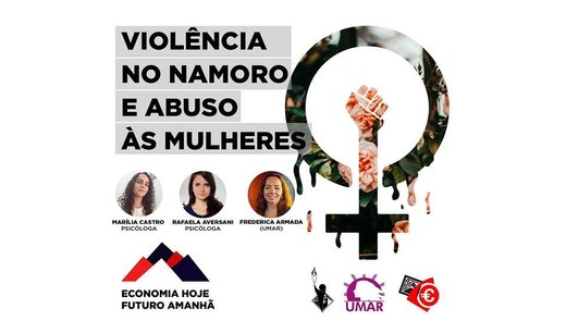 Cartaz Violência no namoro e abuso às mulheres 20 março 2019 Coimbra