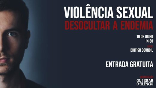 Cartaz Violência sexual desocultar a endemia 19 Julho 2019 Lisboa