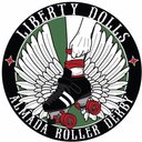 Logo Liberty Dolls - Almada Roller Derby